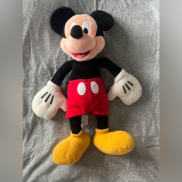 DISNEY Mickey Mouse Soft Plush Stuffed Animal Toy Doll 14” - Picture 2 of 6